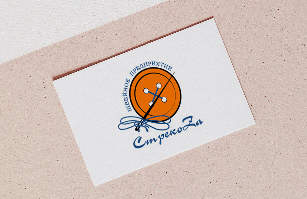 Логотип швейного предприятия
